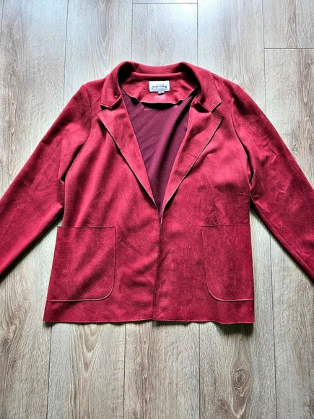 Joseph Ribkoff Red Blazer - Picture 3 of 7